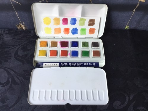 Reeves water colour paintbox - reeves,