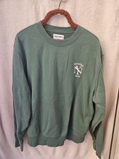 Old Navy Mens Medium Tall Green New York Rowing Graphic Rotation Sweatshirt
