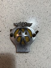 Vintage old AA Car Badge