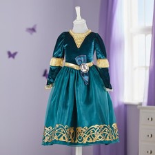 Disney Store Merida Costume For Kids, Brave Size 4 Years 