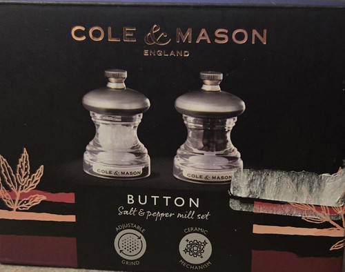 Cole mason button salt - &,