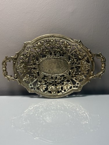 Brass ornate reticulated - brass,
