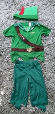 Disney Peter Pan Fancy Dress Costume Age 7-8 Years