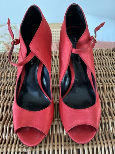 Kurt geiger women red - kurt, satin
