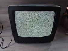 Daewoo GB14A5 14" CRT TV with video/audio port Working Well No Remote