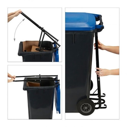Wheelie bin rubbish - bin, compactor