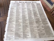 Rare Old Newspaper Page