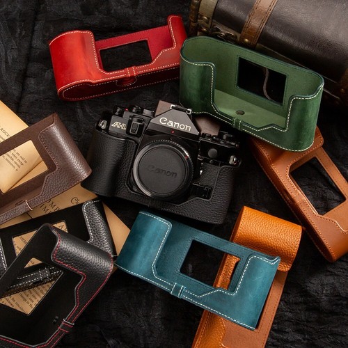 Handmade genuine leather - handmade, half