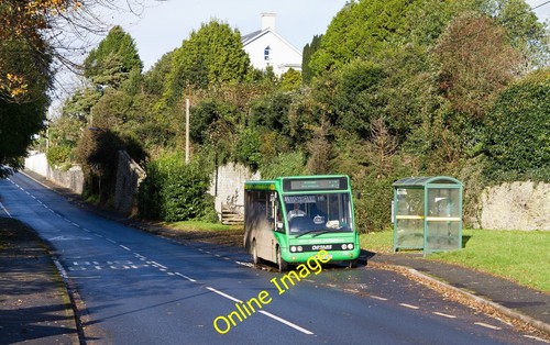 Photo 6x4 fowey bus - photo, kilhallon