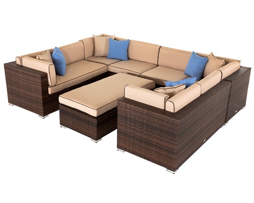 Rattan direct geneva chocolate - rattan,