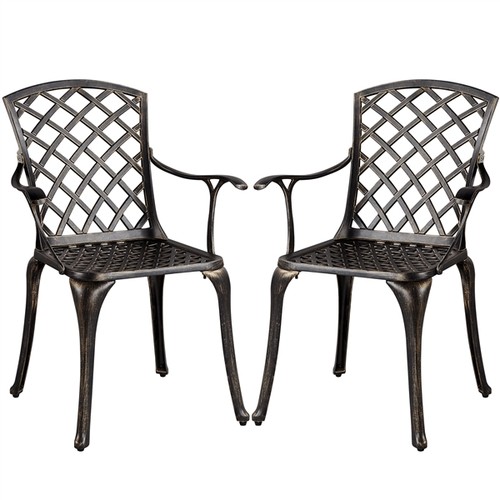 2pcs outdoor patio dining - 2pcs,