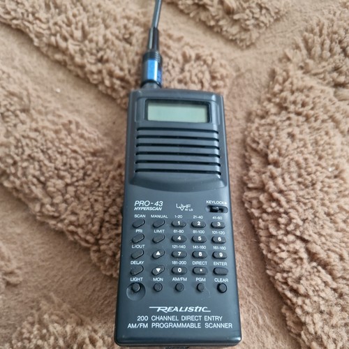 Radio scanner realistic - radio, 43