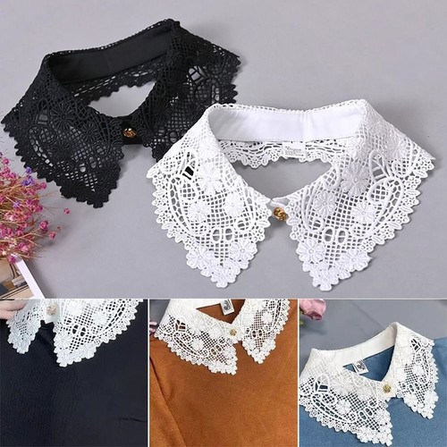 Lace floral fake - lace, collar