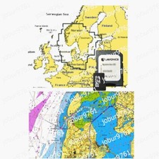 2025 Navionics+ Plus microSD SD Chart Card Maps Skagerrak & Kattegat Scandinavia