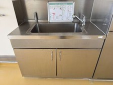 Stainless Steel Sink With Cabinet 120X60X90Cm