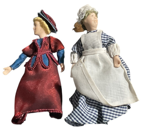 Vintage victorian dolls - 3,