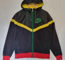 Nike Vintage Rasta Jacket Y2K Grey Tag Mens Size Medium Full Front Zip