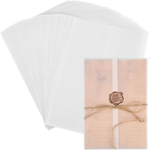 50pcs vellum jackets for - vellum,