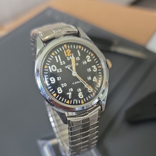 Vtg military 201 westclox - vtg.,
