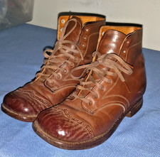 VINTAGE HIGH TOP BROWN LEATHER