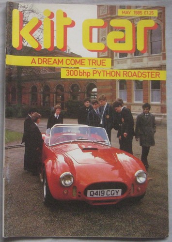 Kit car magazine may 1985 - magazine,