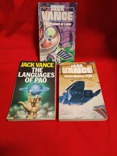 Jack Vance 3 x 70's Sci Fi