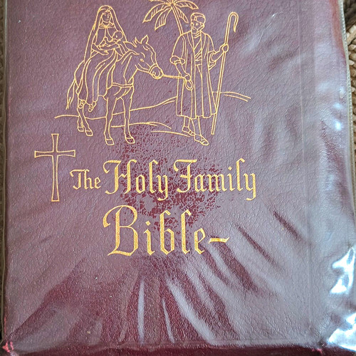 Holy family bible - family,