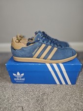 Adidas Stockholm GTX UK 10.5 Blue 08/2017 Goretex RARE