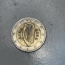 Seltener 2 Euro 2002 Ireland, Celtic harp, Sammlerstück. 