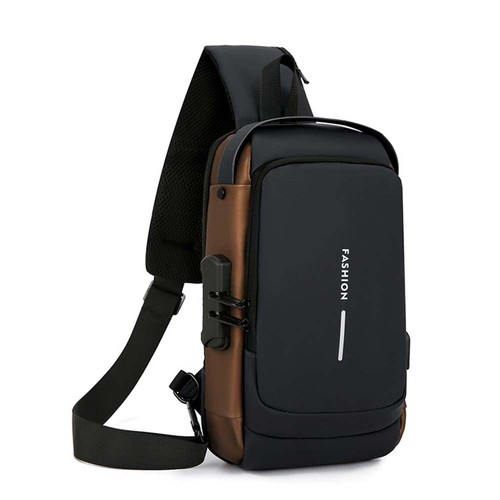 Men crossbody sling bag - bag, anti