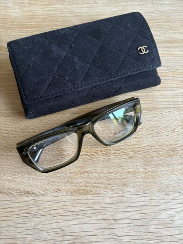 Chanel crystal olive glasses - chanel,