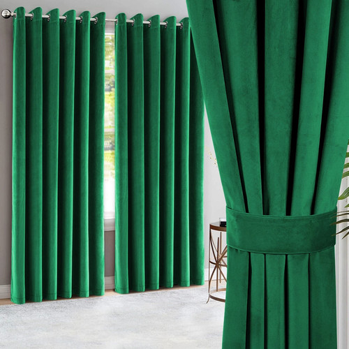 Thick velvet blackout curtains - thick,