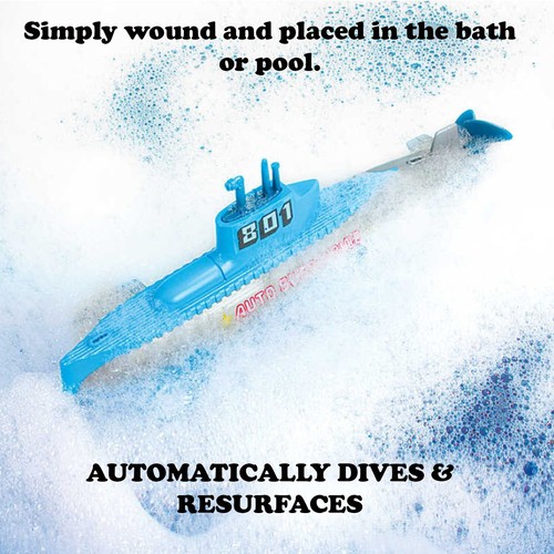 22cm clockwork submarine wind - 22cm,