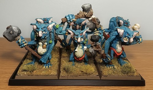 Stone trolls resin orcs - trolls,