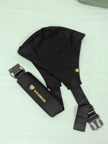 Wildride toddler black carrier - wildride,
