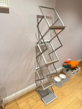 A4 PORTABLE FOLDING EXHIBITION BROCHURE STAND WITH CARRY BAG