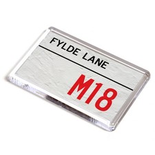 FRIDGE MAGNET - Fylde Lane M18
