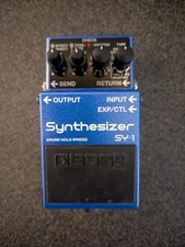 Boss SY-1 Synthesizer Guitar