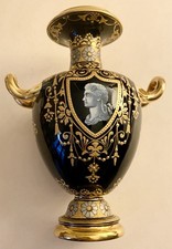 A Rare Coalport Two Handled