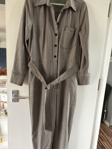 Mango check boiler suit size - mango,