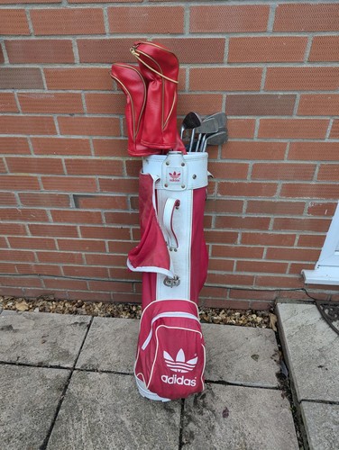 Vintage adidas red black - vintage, red/black/white