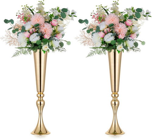 Gold vase for - for, wedding