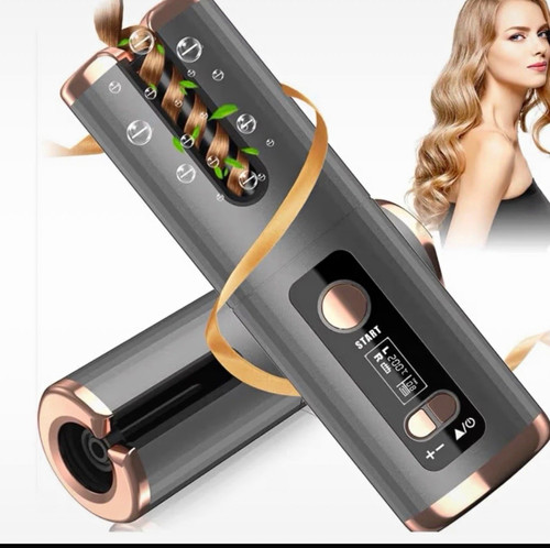 Cordless automatic hair curler - automatic,
