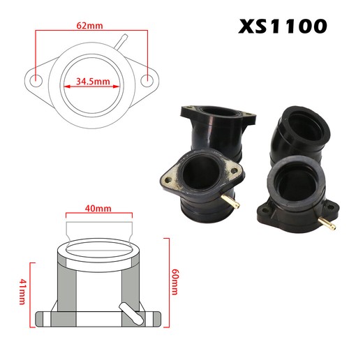 4pcs carburetor manifold - carburetor, boot