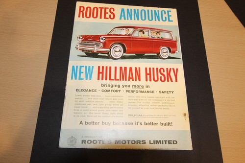Original 1960 magazine - , advert