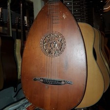 GUITAR LUTE - SCALLOPED - made in GERMANY