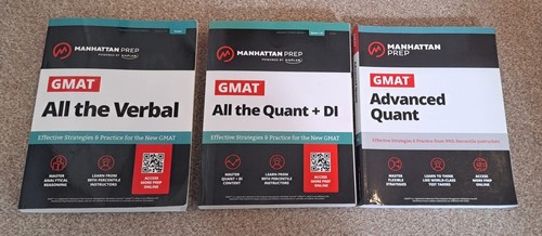 Manhattan prep gmat - gmat, books