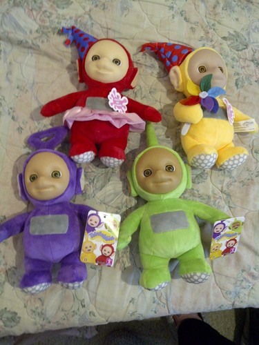 Set talking teletubbies - 4,