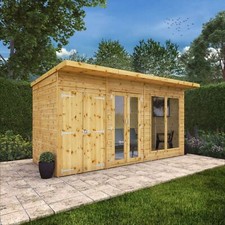 Pent Summerhouse with Side