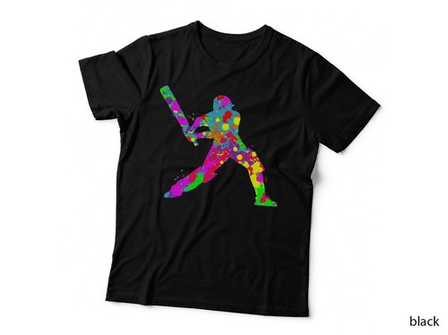 Cricket shirt bat and ball - t-shirt,,